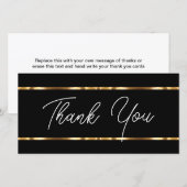 Classy Double Side Flat Business - Hartelijk dank  (Voorkant / Achterkant)