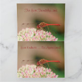 Classy Dragonfly Dank u Bedankkaart (Binnen)