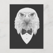 Classy Eagle Portrait Briefkaart (Voorkant)