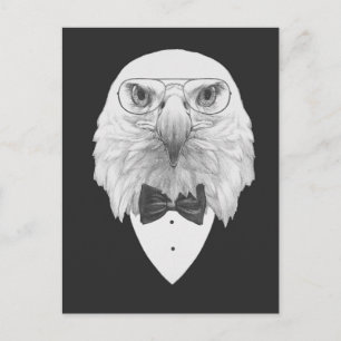 Classy Eagle Portrait Briefkaart