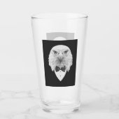 Classy Eagle Portrait Glas (Voorkant)