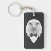 Classy Eagle Portrait Sleutelhanger (Voorkant)