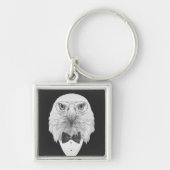 Classy Eagle Portrait Sleutelhanger (Voorkant)