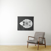 Classy Eagle Portrait Wandkleed (In Situ (horizontaal))