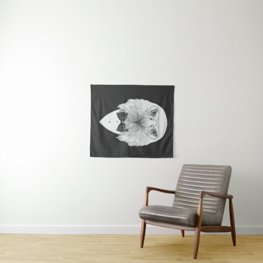 Classy Eagle Portrait Wandkleed (In Situ (horizontaal))