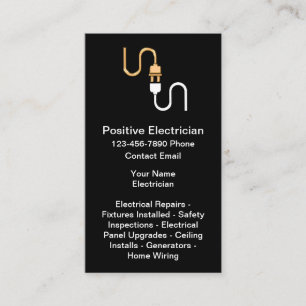 Classy Electrician Services-Visitekaartjes Visitekaartje