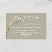 Classy elegance twee in één visitekaartje (Achterkant)