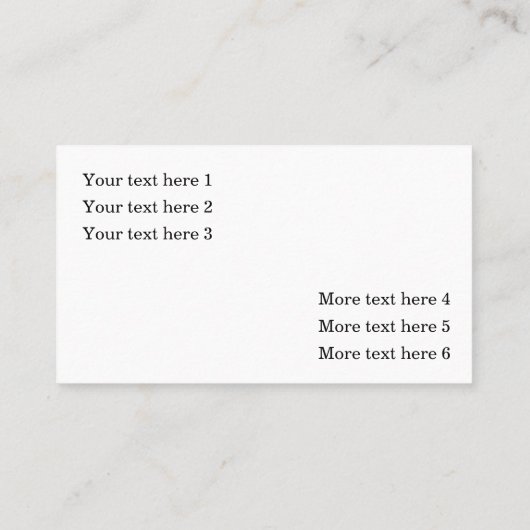 Classy Elegant Crystal Bling Visitekaartjes (Achterkant)