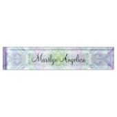 Classy Elegant Dames Monogram Naambordje (Voorkant)