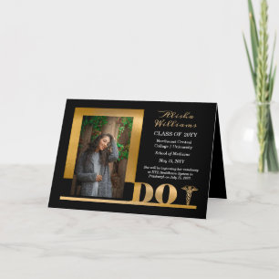 Classy Elegant Gold MD Caduceus 1 Foto zwart Kaart