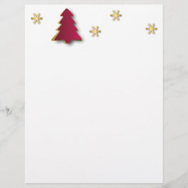 Classy Elegant Gold Red-kerstboom