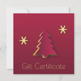 Classy Elegant Gold Red-kerstboom