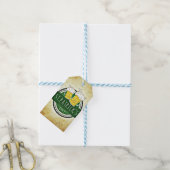 Classy Elegant Irish St. Patrick's Day Cadeaulabel (Met Touw)