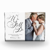 Classy Elegant Jubileum Vow Renewal Foto (Voorkant)