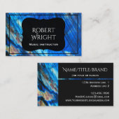 Classy Elegant Labradorite Visitekaartje (Voorkant / Achterkant)