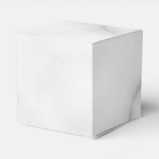 Classy Elegant Marble Wedding Bedankdoosjes (Achterkant)