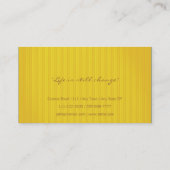Classy Elegant Professional Visitekaartje (Achterkant)