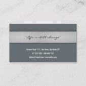 Classy Elegant Professional Visitekaartje (Achterkant)