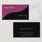 Classy Elegant Professional Visitekaartje (Voorkant / Achterkant)