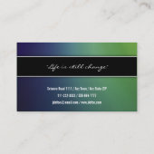 Classy Elegant Professional Visitekaartje (Achterkant)