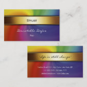 Classy Elegant Professional Visitekaartje (Voorkant / Achterkant)