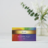 Classy Elegant Professional Visitekaartje (Staand voorkant)