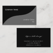 Classy Elegant Professional Visitekaartje (Voorkant / Achterkant)