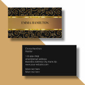 Classy Elegant Realtor Business Profile Cards Visitekaartje