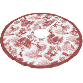 Classy Elegant  Red Deer in Woodland Kerstboom Rok (Gekanteld)