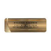Classy Elegant Return Address Label (Voorkant)