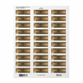 Classy Elegant Return Address Label (Full Sheet)