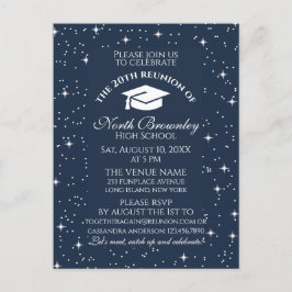 Classy, Elegant School Reunion Ontwerpuitnodiging Briefkaart