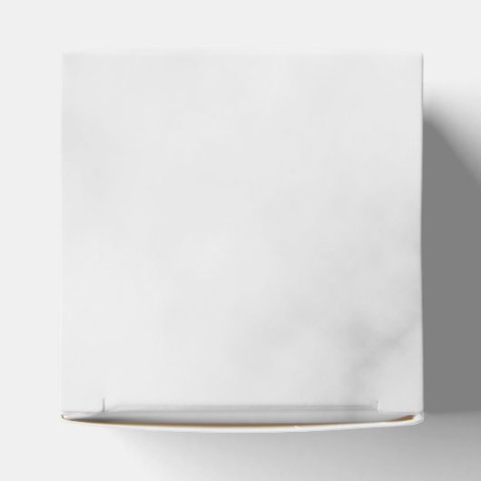 Classy Elegant White Marble Pattern Bedankdoosjes (Bovenkant)