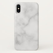Classy Elegant White Marble Pattern Case-Mate iPhone Case (Achterkant)