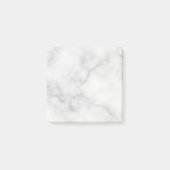Classy Elegant White Marble Pattern Post-it® Notes (Voorkant)