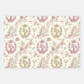 Classy elegante chique ruitertoilet inpakpapier vel (Voorkant 2)