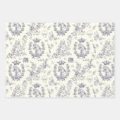 Classy elegante chique ruitertoilet inpakpapier vel (Voorkant)