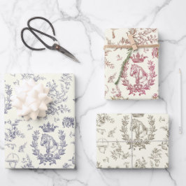 Classy elegante chique ruitertoilet inpakpapier vel