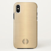 Classy elegante zakelijke professionele gouden mon Case-Mate iPhone case (Achterkant)