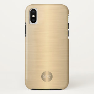 Classy elegante zakelijke professionele gouden mon Case-Mate iPhone case