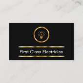 Classy Elektricien Upscale Visitekaartje (Voorkant)