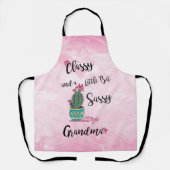 Classy en een beetje sassy schort (Voorkant)