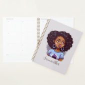Classy en Elegant Afro Woman Planner (Display)