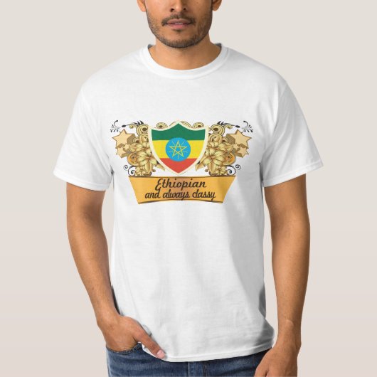 Classy Ethiopian T-shirt (Voorkant)