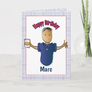 Classy Ethnic Birthday Card voor mannen Kaart