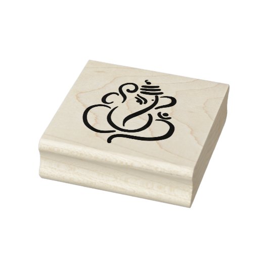 Classy etnische Ganesha | Indiase God Tekening Rubberstempel (Stempel)