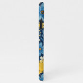 Classy Etnische Mediterrane Bloemenkunst Patroon iPhone Hoesje (Rechterkant)