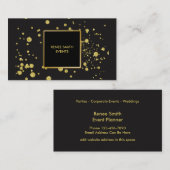 Classy Event Planner Visitekaartje (Voorkant / Achterkant)