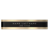 Classy Executive Black Gold Professional Naambordje (Voorkant)