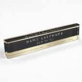 Classy Executive Black Gold Professional Naambordje